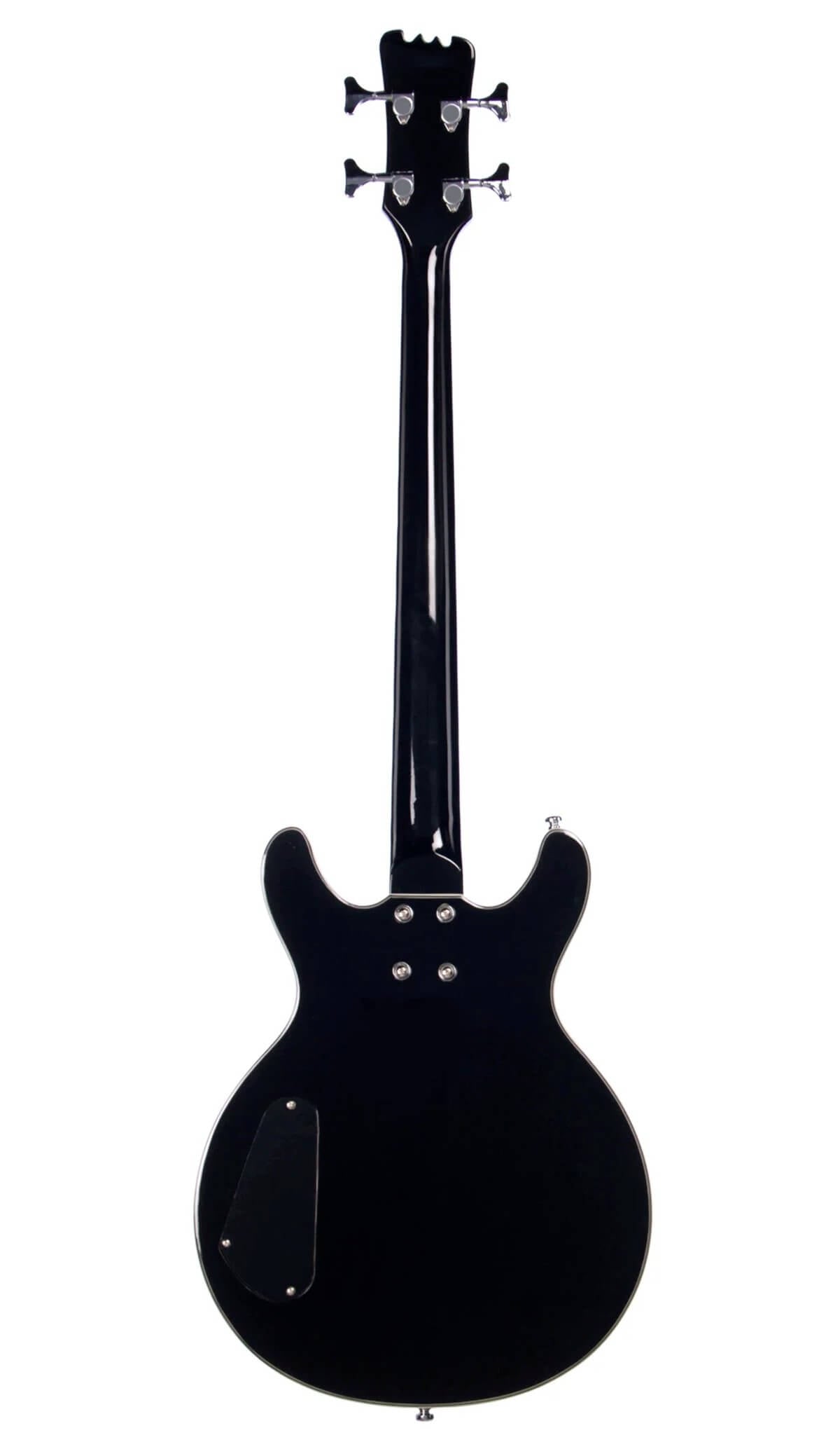 Eastwood Guitars Black Widow Bass Black #color_black