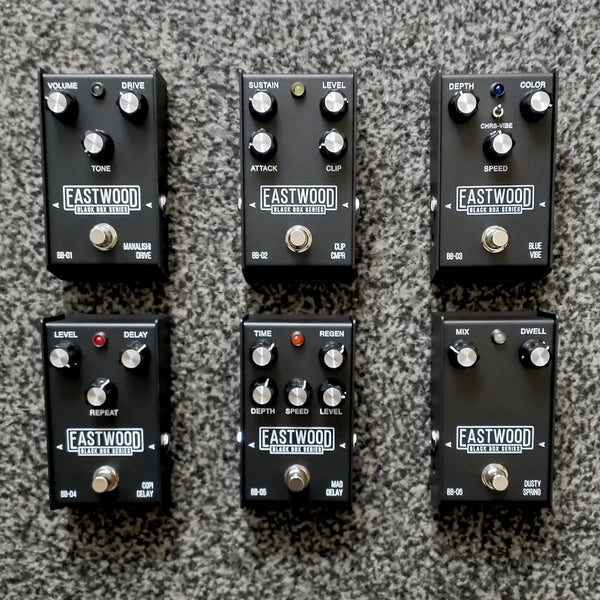 Introducing the Eastwood Black Box Pedal Series