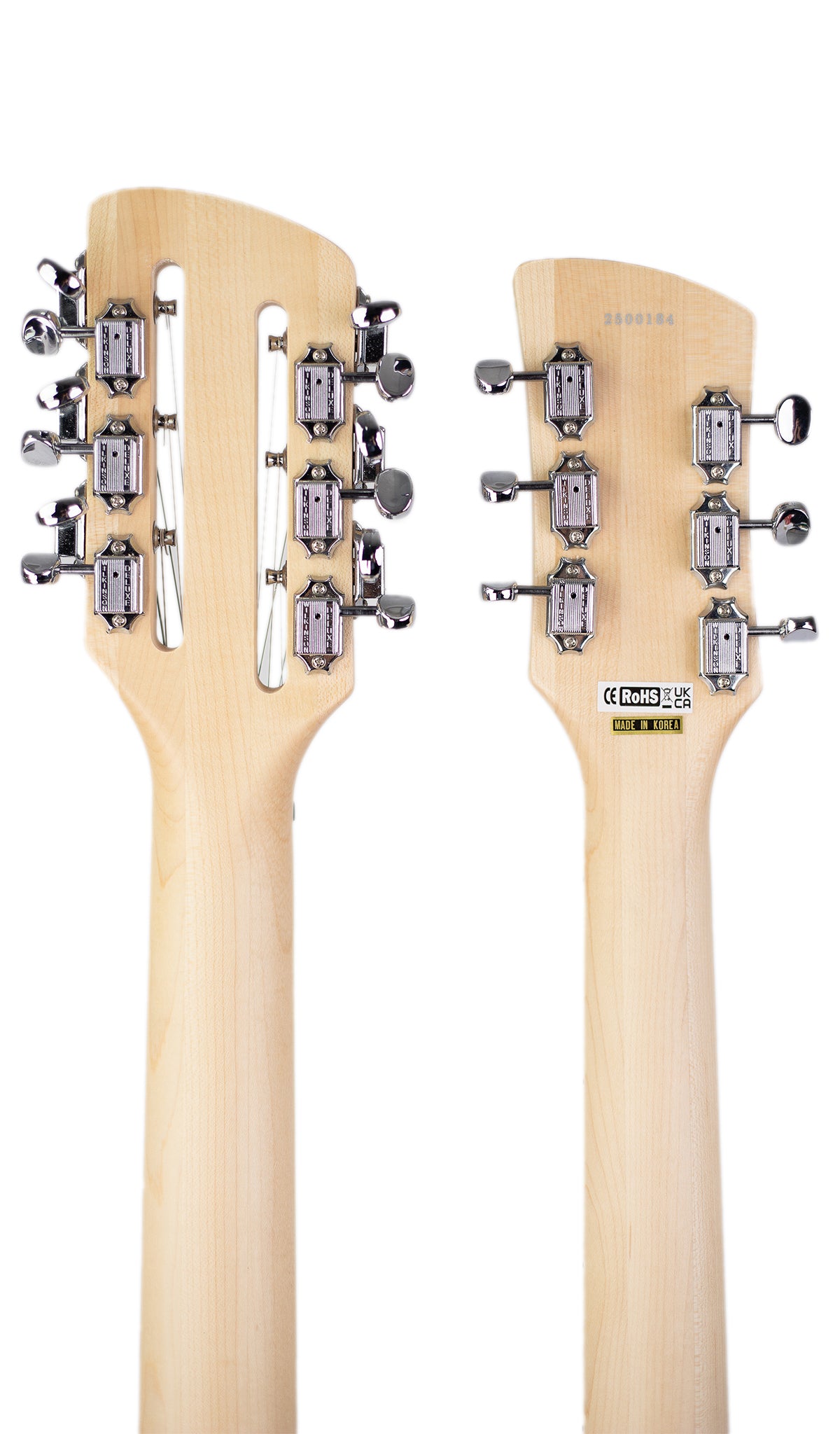 Eastwood Surfcaster 12/6 Electric Left-Hand Doubleneck Guitar