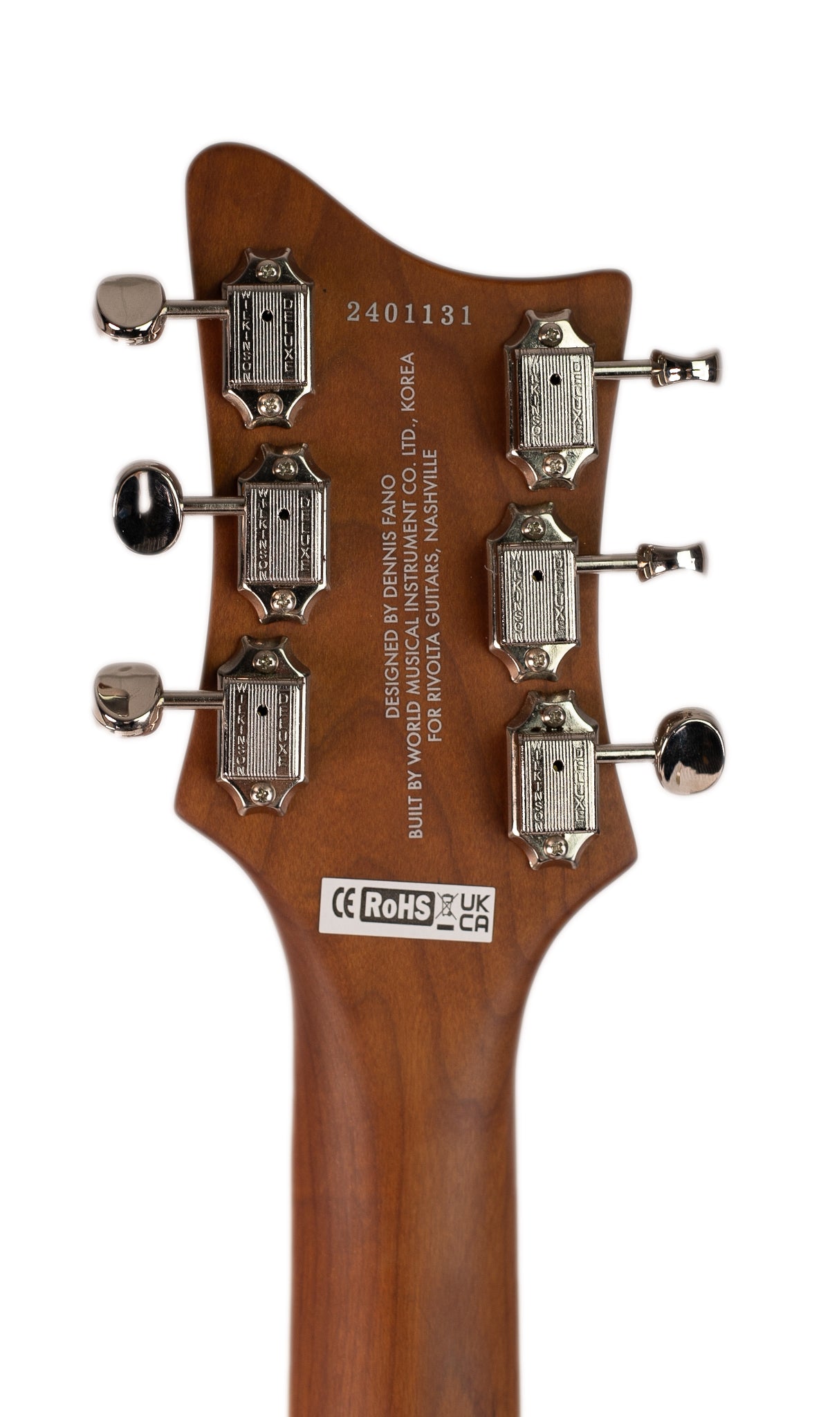 Rivolta Mondata Baritone Deluxe Electric Guitar - Left-Handed