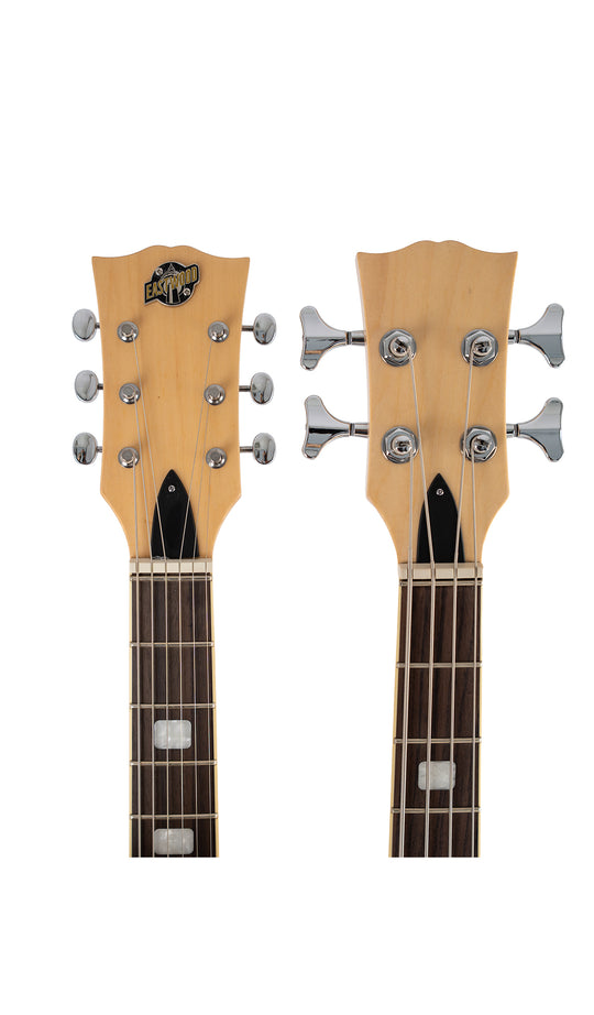 Eastwood Guitars Eastwood Doubleneck 4/6 Red #color_red