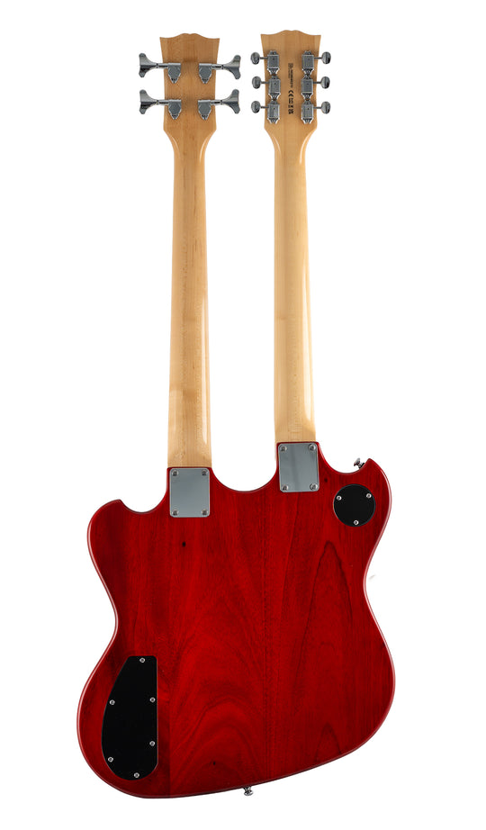 Eastwood Guitars Eastwood Doubleneck 4/6 Red #color_red