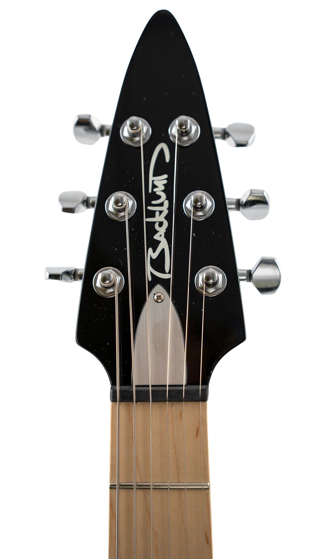 Backlund Super Vee Electric Guitar #color_black-creme