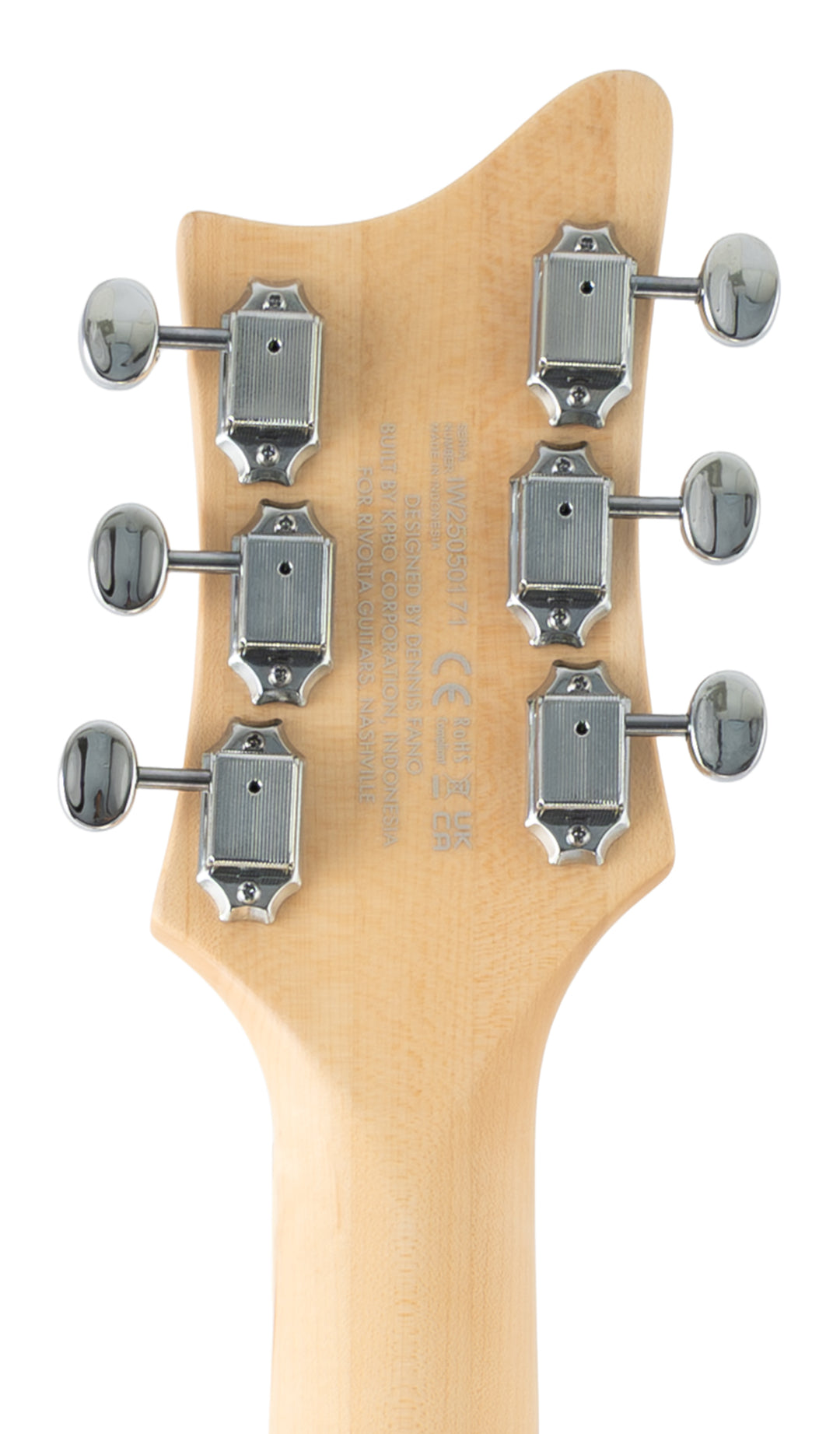 Rivolta Guitars Duocata #color_ambra-burst