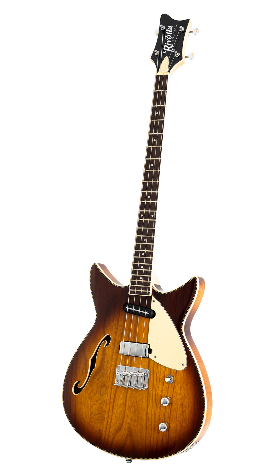 Rivolta Duocata Tenor Baritone Guitar #color_ambra-burst