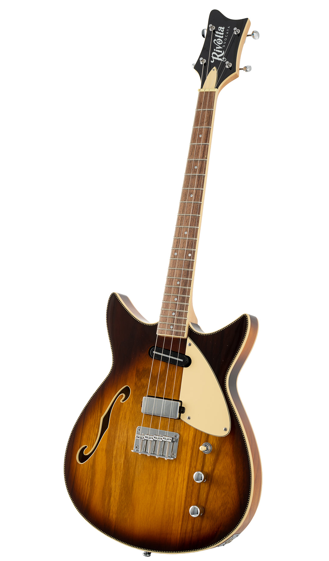 Rivolta Duocata Tenor Guitar #color_ambra-burst