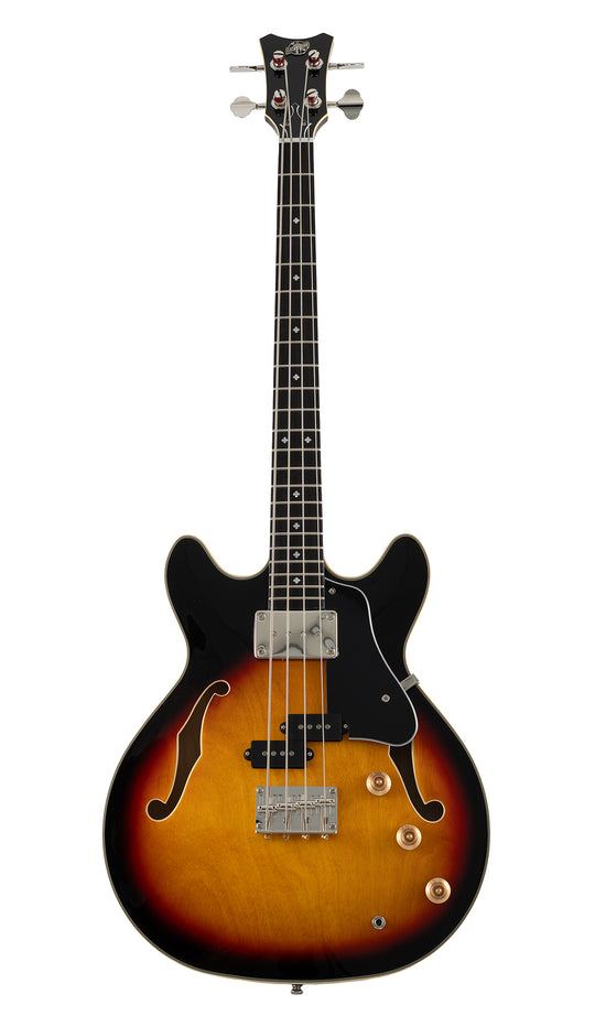 Eastwood VKB-4 Electric Bass #color_sunburst