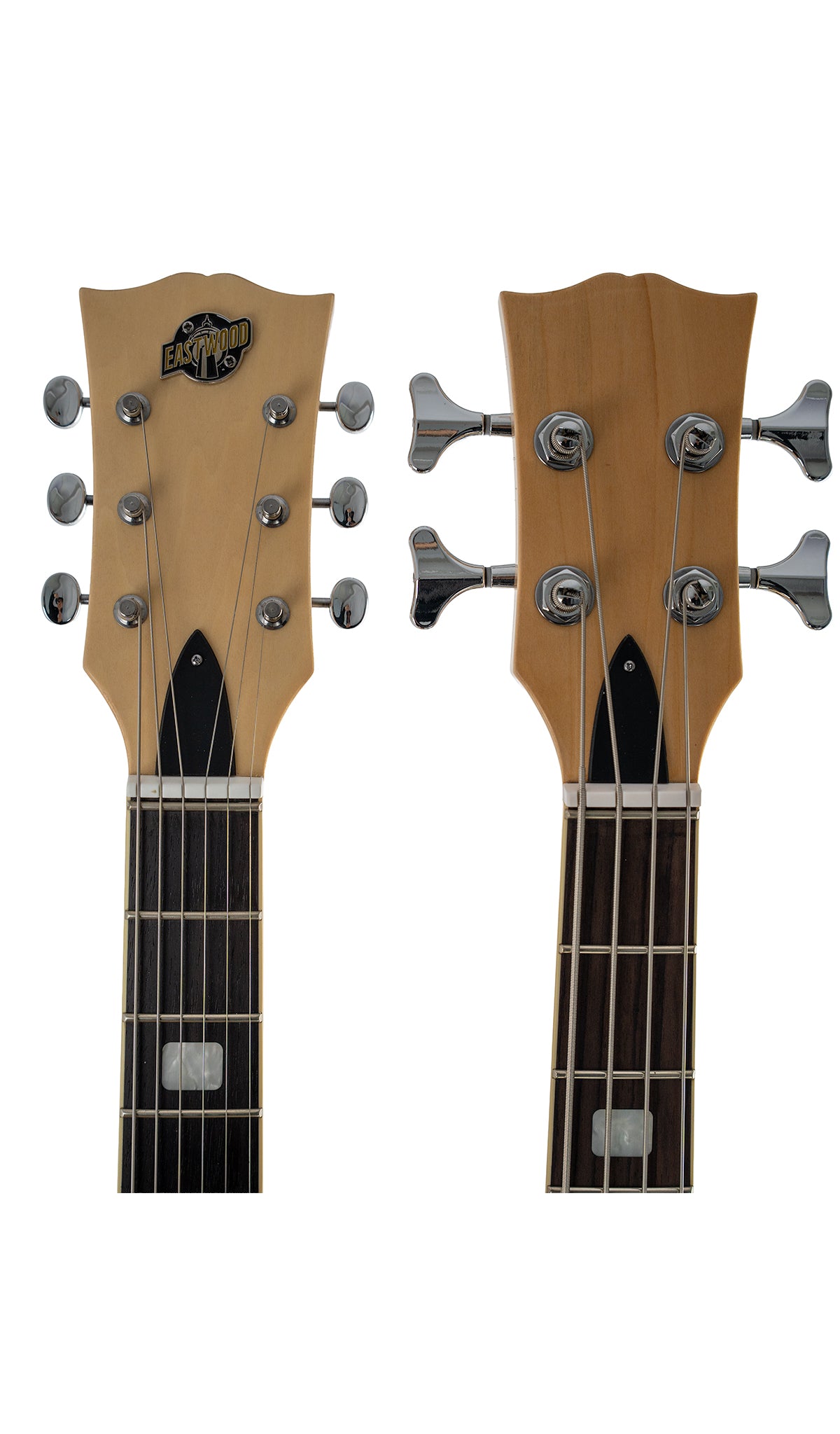 Double Neck ￼￼ guitar original ￼ Eastwood Doubleneck 4/6 - Electric Doubleneck Guitar – Eastwood