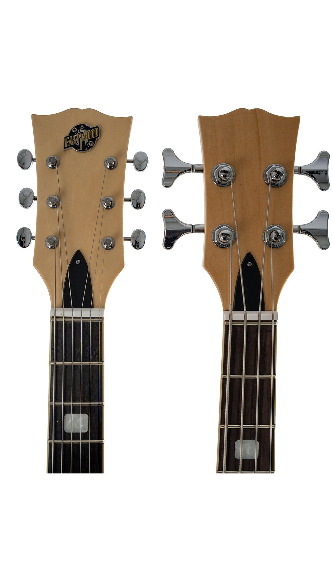 Eastwood Guitars Eastwood Doubleneck 4/6 Sunburst #color_black