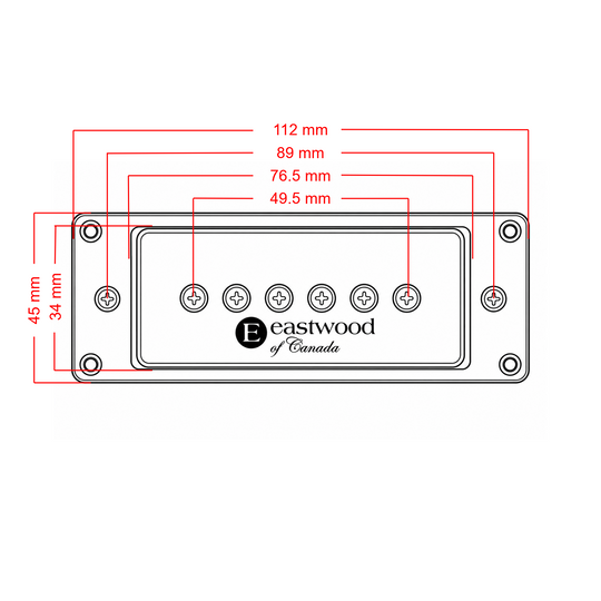 'Eastwood of Canada' Custom M-90 Pickups
