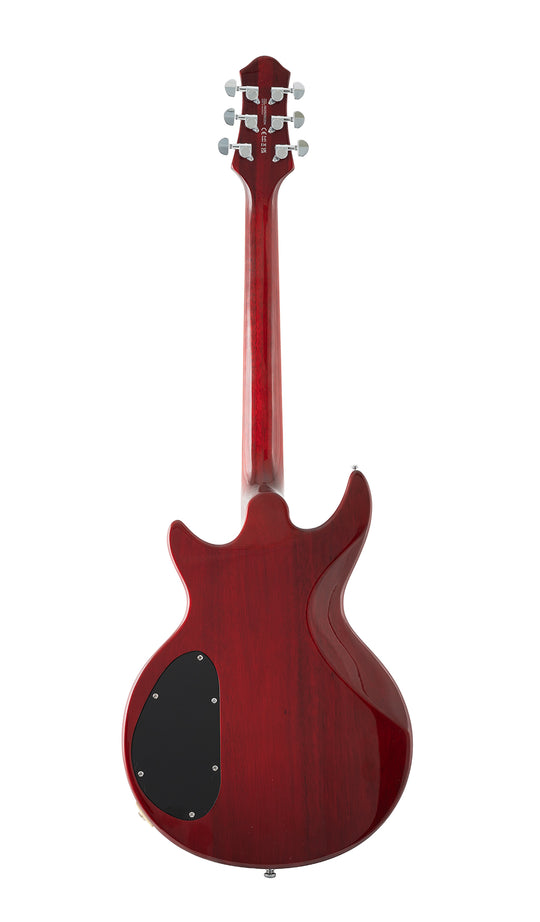 Eastwood Guitars Eastwood GP Black #color_dark-flamed-cherry