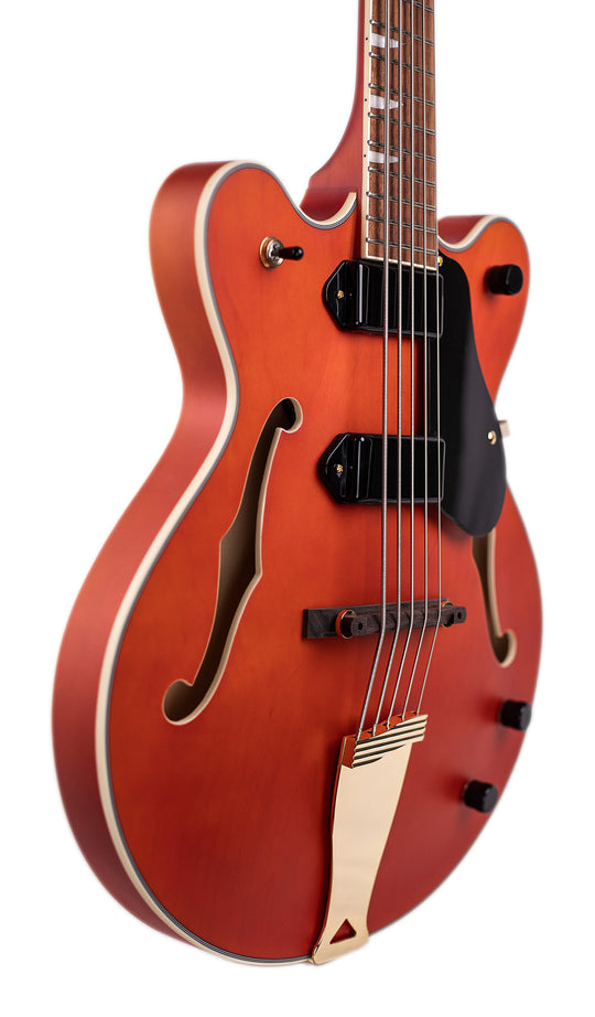 Eastwood Guitars Classic 5 Seye Signature #color_matte-orange