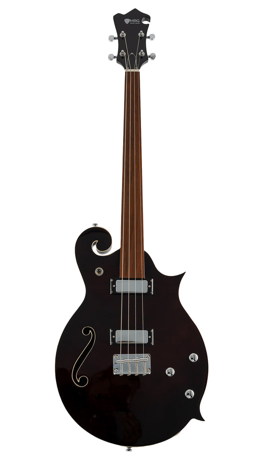 Eastwood MRG Cello Guitar #color_dark-mahogany-stain
