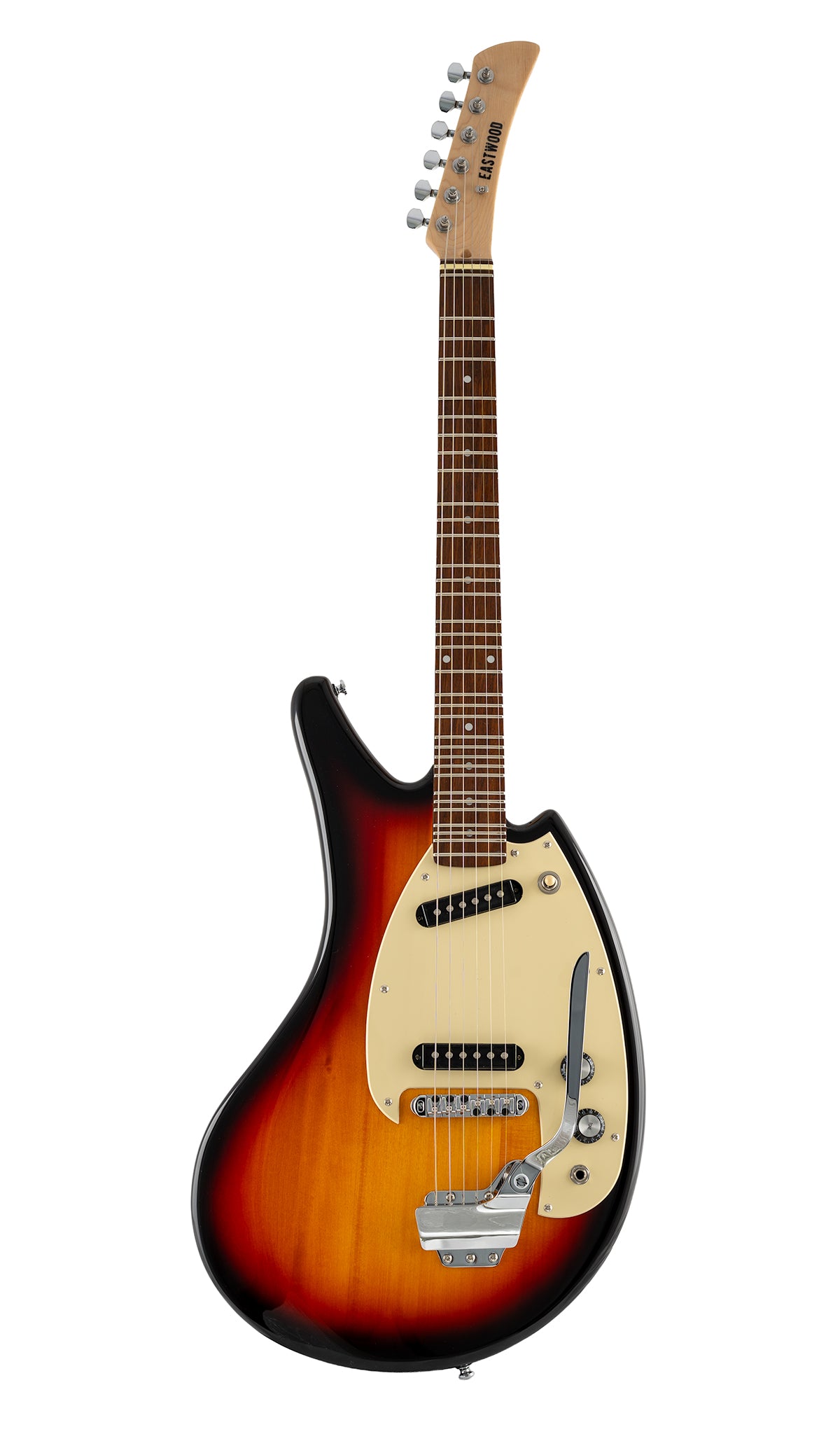 Eastwood SG2C Flying Banana - Electric Microtonal Guitar