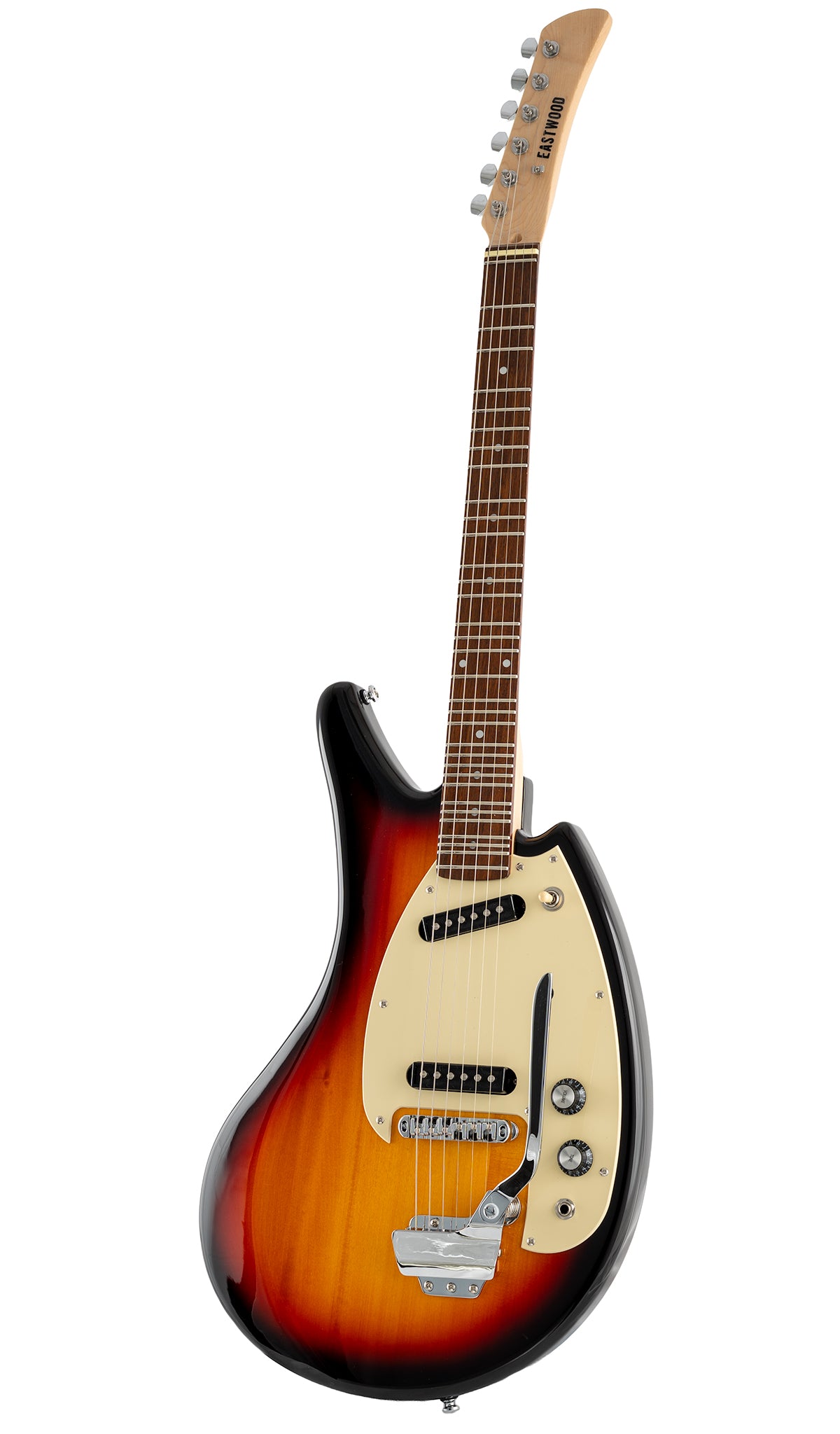 Eastwood SG2C Flying Banana - Electric Microtonal Guitar