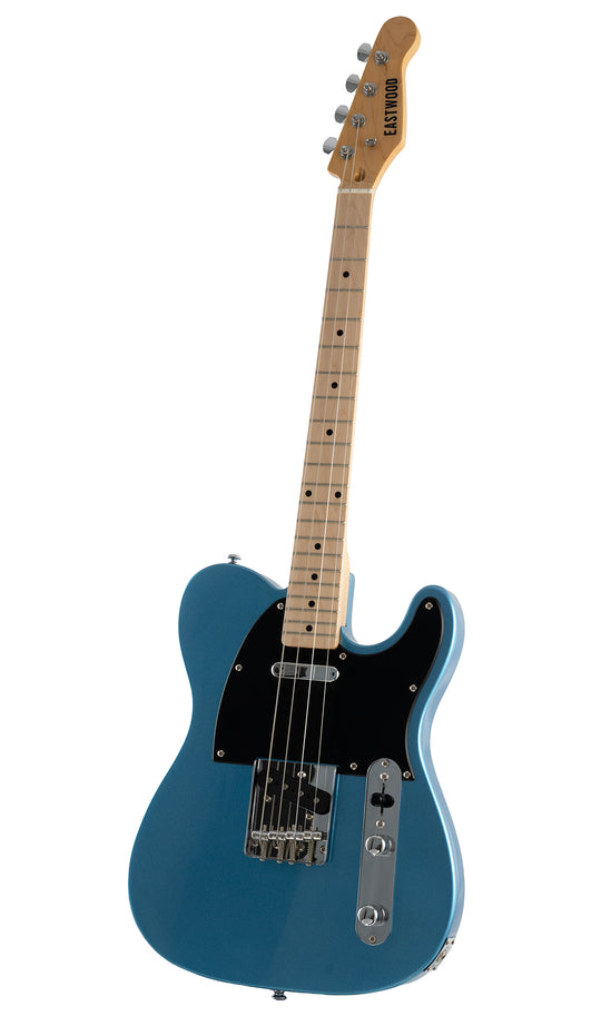 Eastwood Guitars Tenorcaster Butterscotch #color_metallic-blue