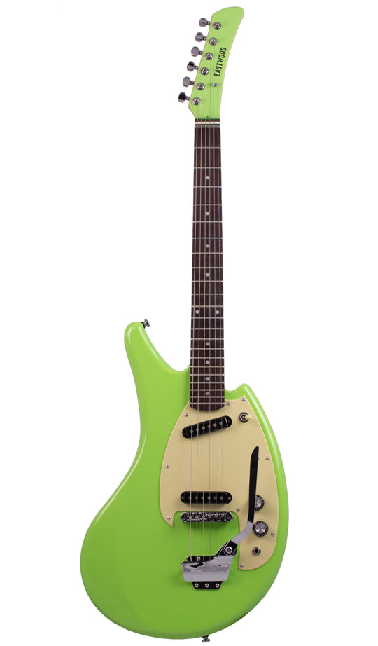 Eastwood Guitars SG2C Flying Banana #color_green-banana