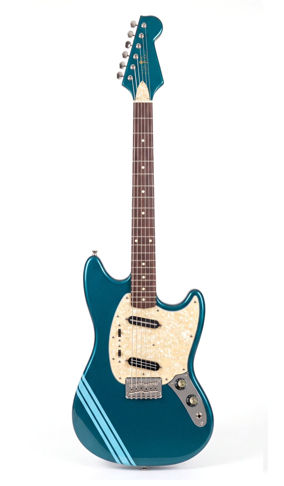 Warren Ellis 6 Custom #color_oceanic-turquoise-metallic