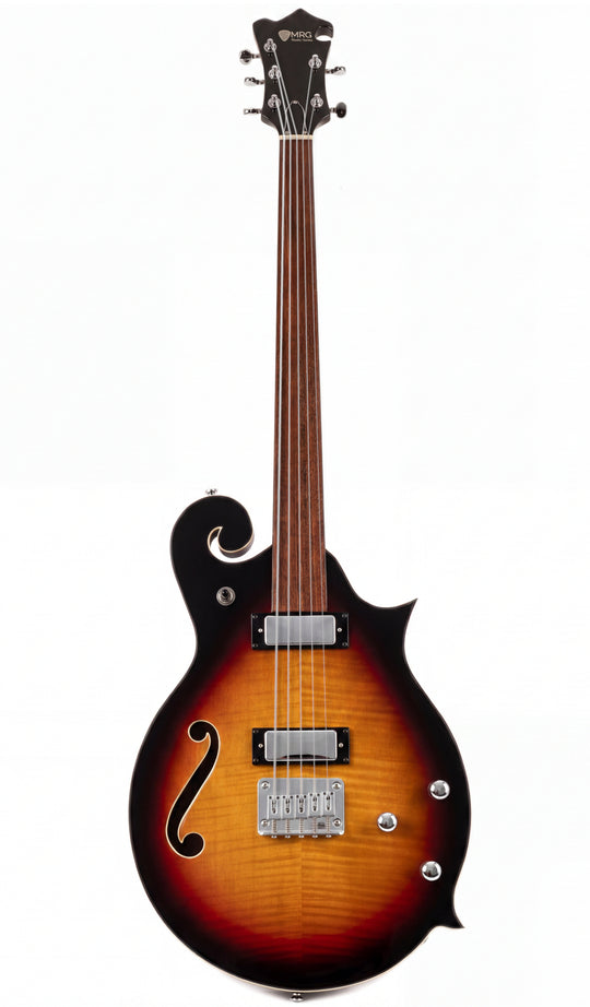 MRG Fretless 5-String Electric Cello Guitar #color_sunburst