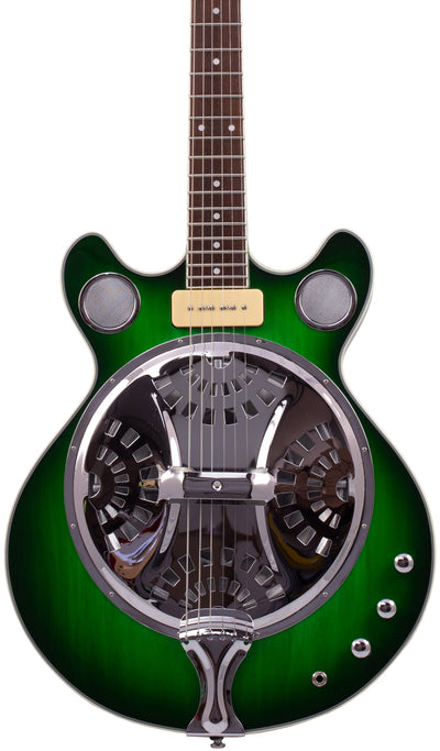Eastwood Guitars Delta 6 #color_greenburst
