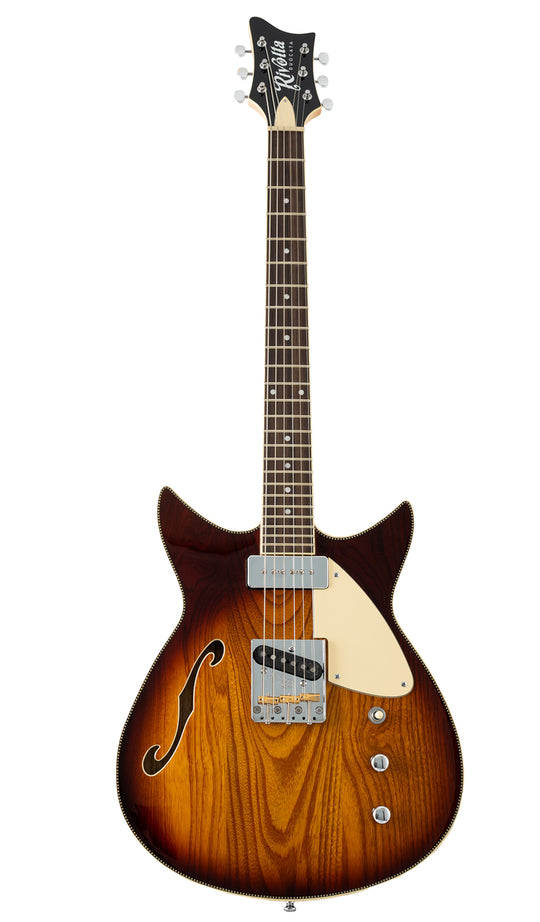 Rivolta Guitars Duocata #color_ambra-burst