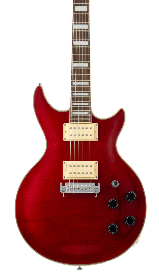 Eastwood Guitars Eastwood GP Black #color_dark-flamed-cherry