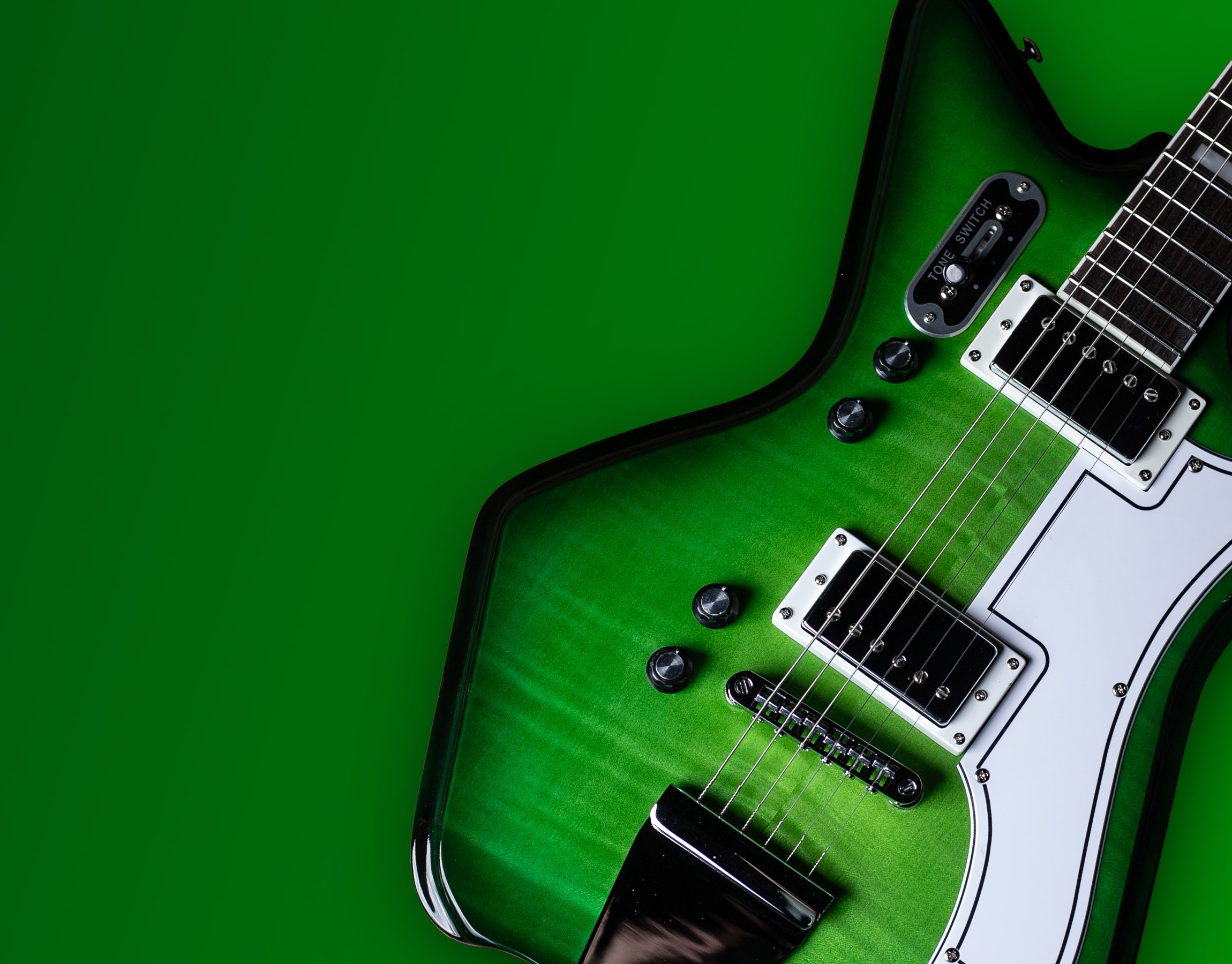 【10928】 Eastwood SIDEJACK モズライトタイプ グリーン EASTWOOD GUITARS SideJack Greenburst買取ました デジマートにて