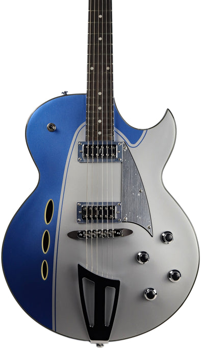 Backlund Rockerbox II Metallic Blue-Silver #color_metallic-blue-silver
