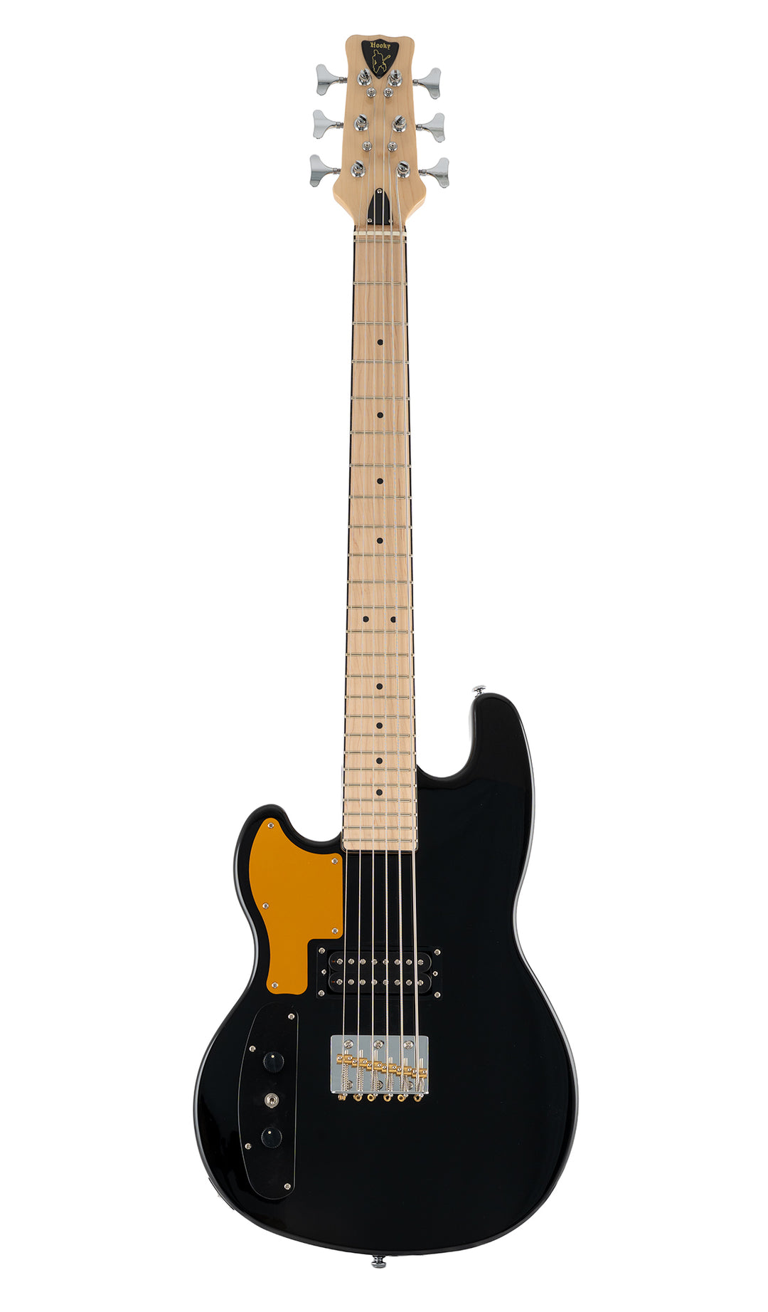 Eastwood Guitars Hooky Bass 6 PRO LH Black #color_black