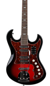 Eastwood Guitars SD40 HoundDog Redburst #color_redburst