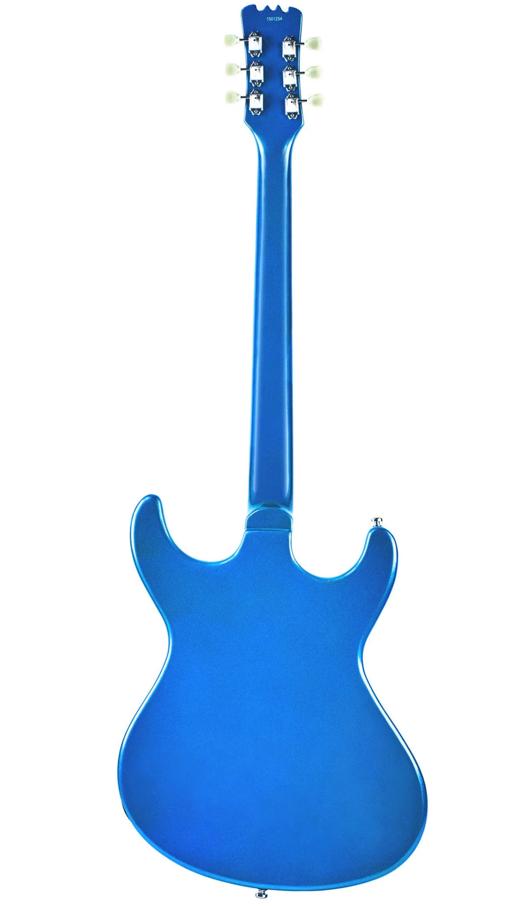Eastwood Guitars Sidejack Baritone DLX Metallic Blue #color_metallic-blue