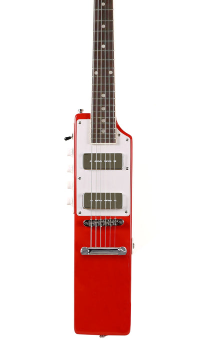 Eastwood Guitars La Baye 2X4 DEVO Signature Guitar Standard #color_red