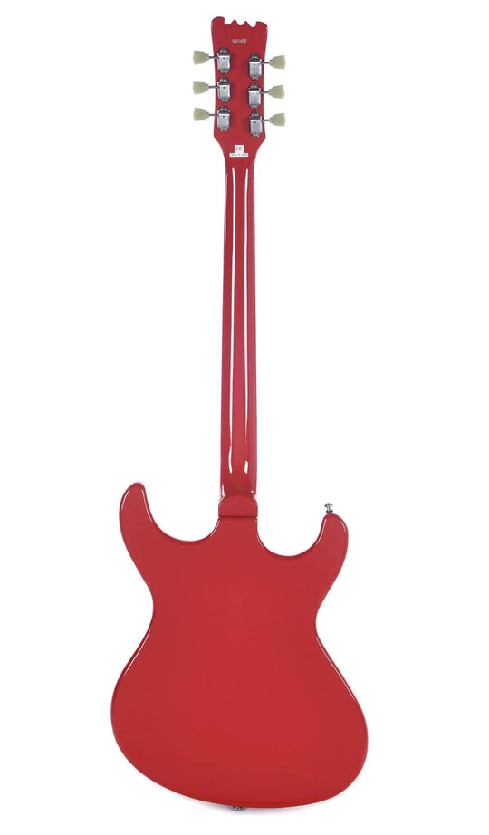 Eastwood Guitars Sidejack Baritone DLX Red #color_red