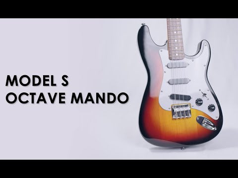 Eastwood Guitars Model S Octave Mando Sunburst #color_sunburst