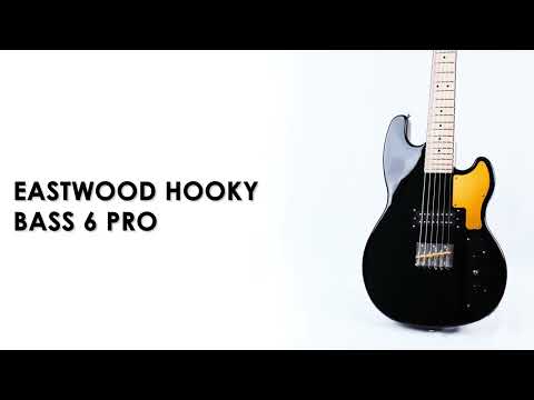 Eastwood Guitars Hooky Bass 6 PRO White #color_white