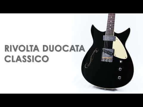 Rivolta Guitars Duocata #color_toro-black