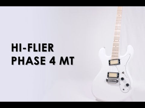 Eastwood Guitars Hi Flyer Phase IV MT White #color_black