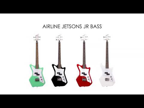 Eastwood Guitars Airline Jetsons JR Bass Red #color_black