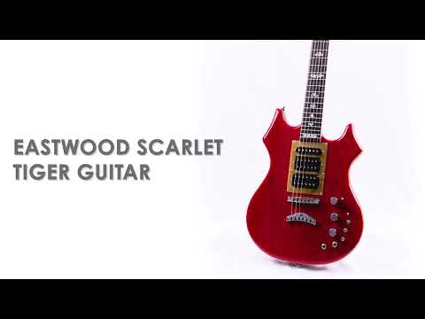 Eastwood Scarlet Tiger Guitar #color_red-stain