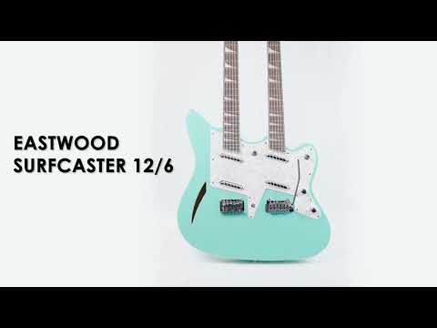 Eastwood Guitars Surfcaster 12/6 Seafoam Green #color_seafoam-green