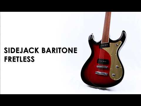 Sidejack Baritone Fretless LH #color_redburst
