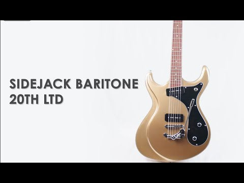 Eastwood Sidejack Baritone 20th LTD #color_metallic-gold