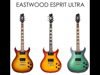 Eastwood Guitars Esprit Ultra #color_metallic-greenburst