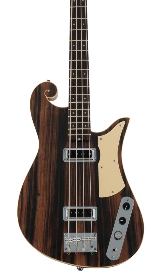 Eastwood "The Sandman" Deluxe 4-String Bass #color_satin-walnut-stain