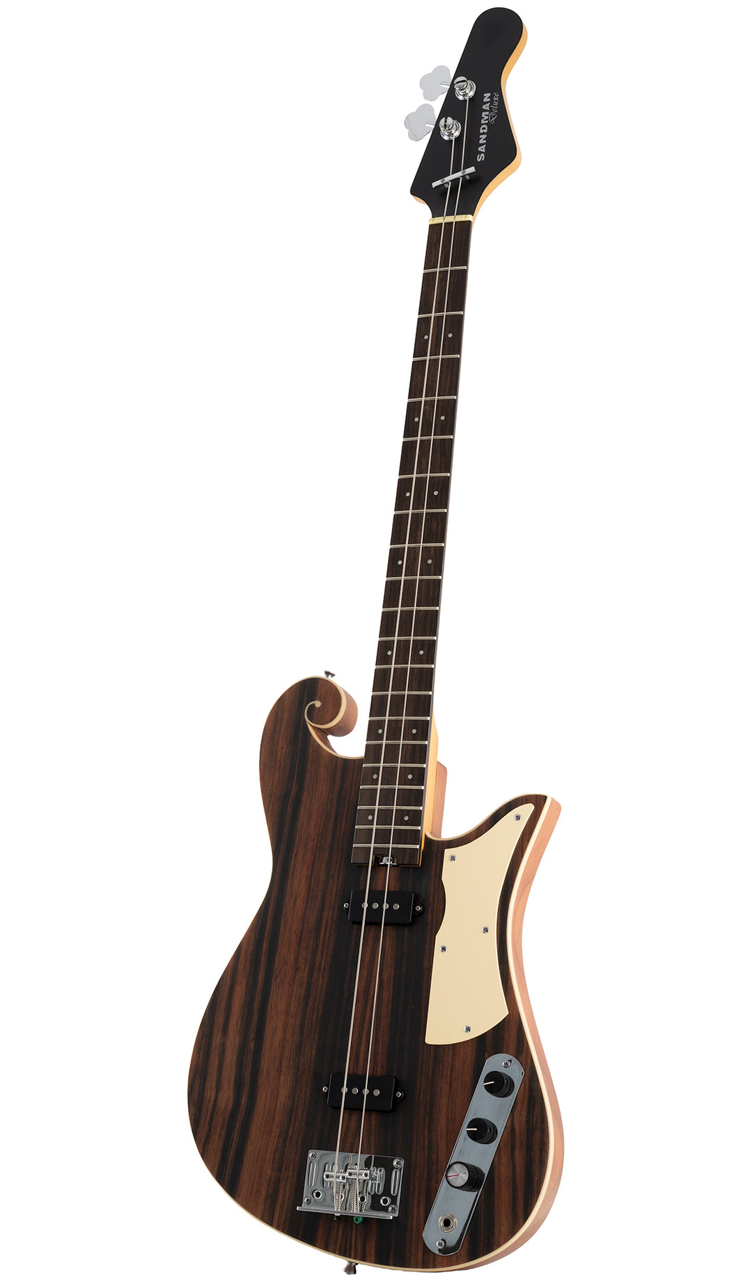 Sandman Deluxe 2-String Bass #color_satin-walnut-stain