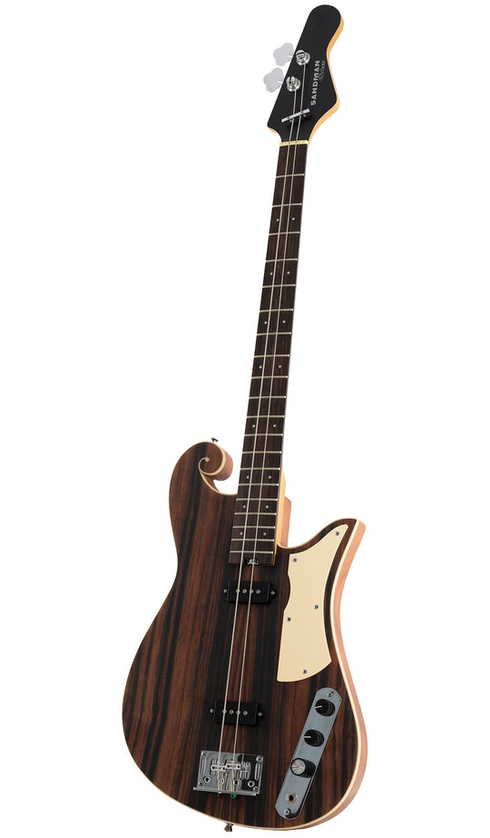 Sandman Deluxe 2-String Bass #color_satin-walnut-stain