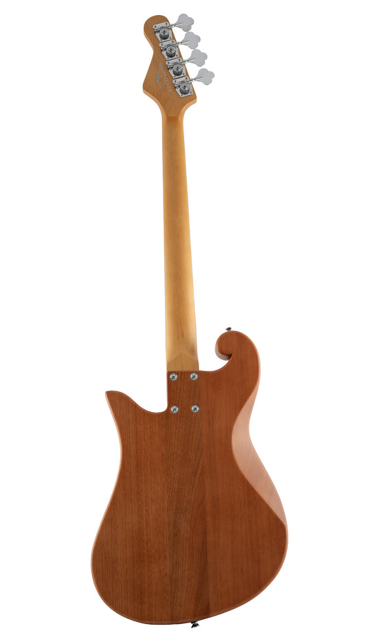 Eastwood "The Sandman" Deluxe 4-String Bass #color_satin-walnut-stain