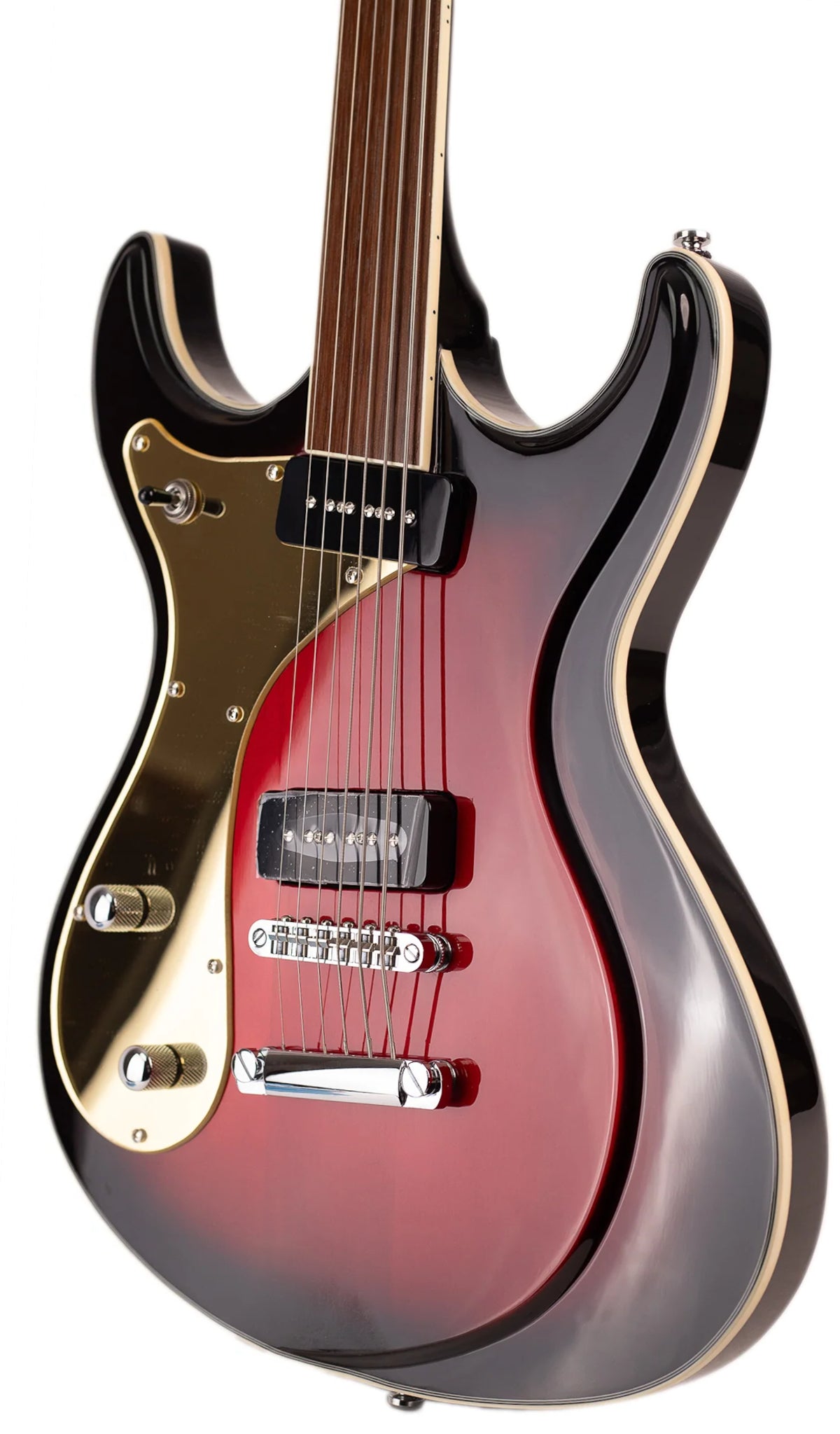 Eastwood Sidejack Baritone Fretless Electric Guitar – Eastwood Guitars