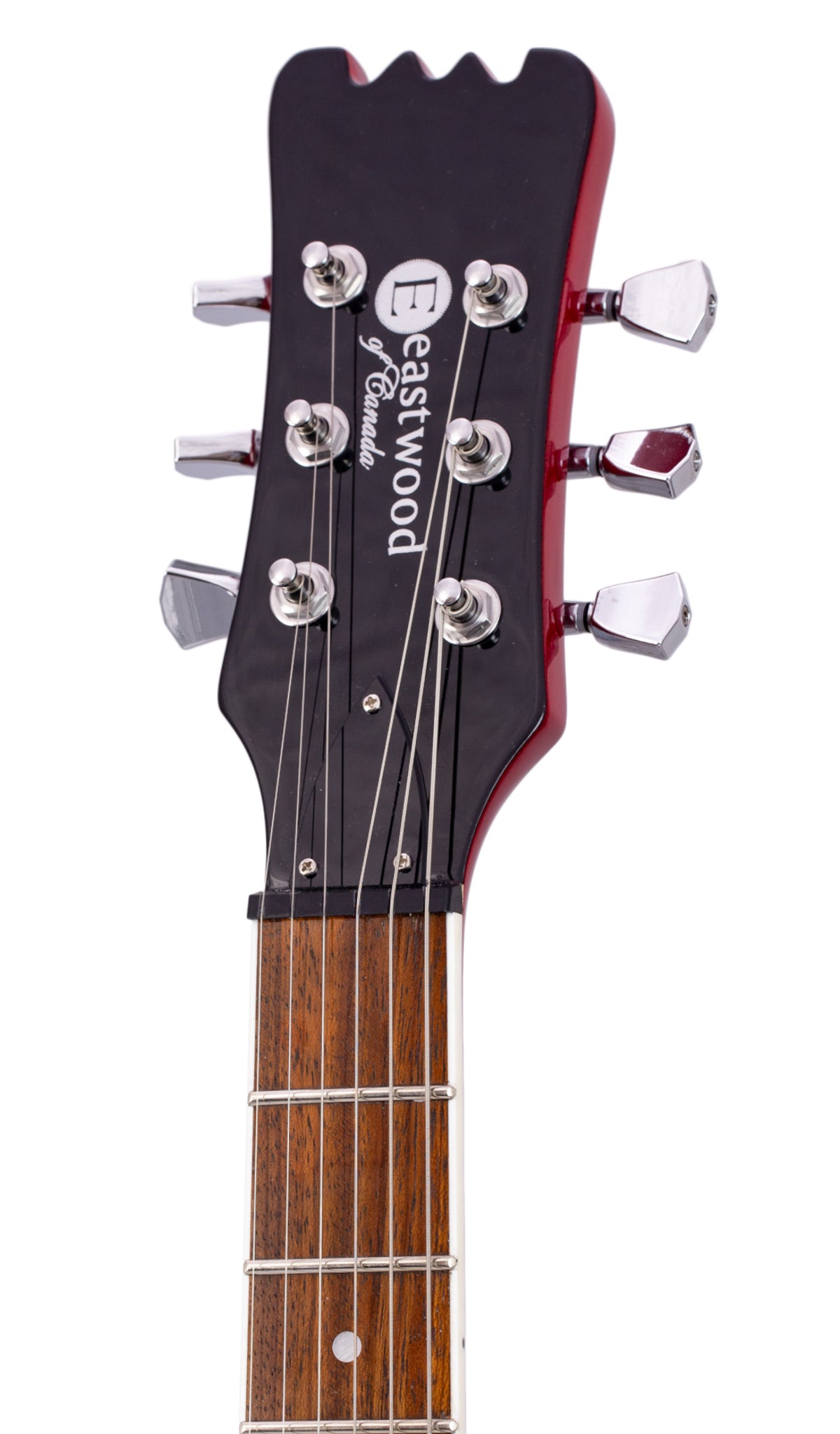 Eastwood Guitars Sidejack Standard HB LH #color_dark-cherry
