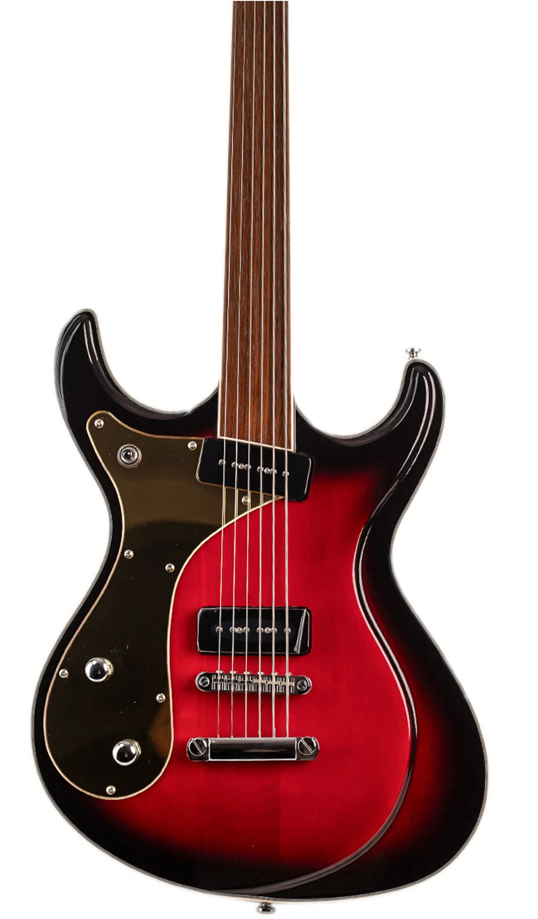 Sidejack Baritone Fretless LH #color_redburst